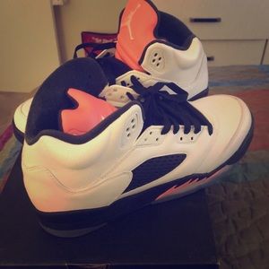 Retro 5 Jordans . Worn only once!!